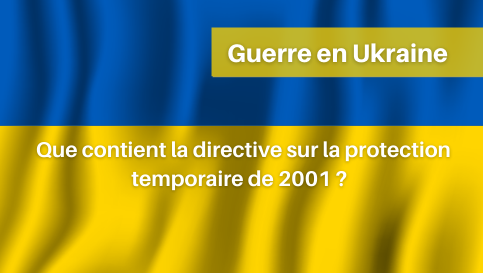 Guerre en Ukraine : que contient la directive sur la protection temporaire de 2001 ? - Vues d'Europe